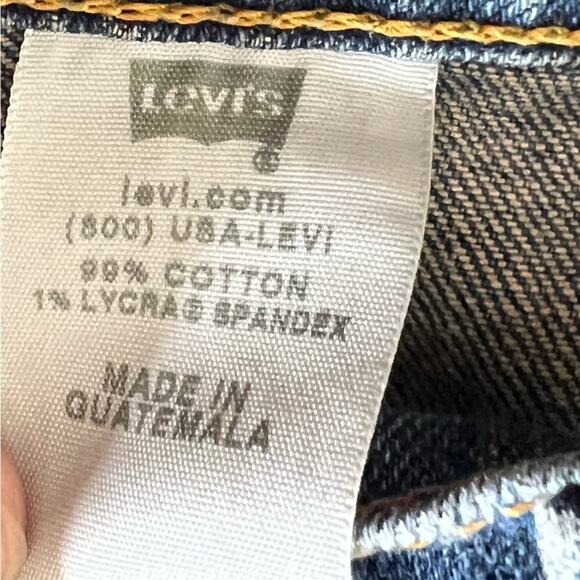 Levi Strauss NouveaU 515 M Boot Cut Jeans Denim Size 14M Woman's Straight Leg Bo - Picture 11 of 11